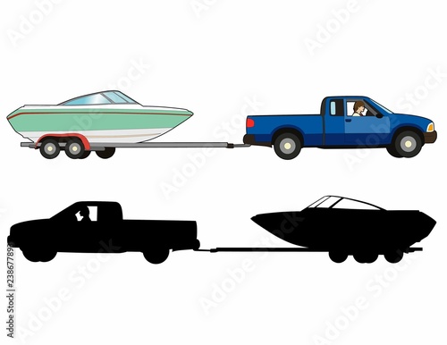 Boat trailer