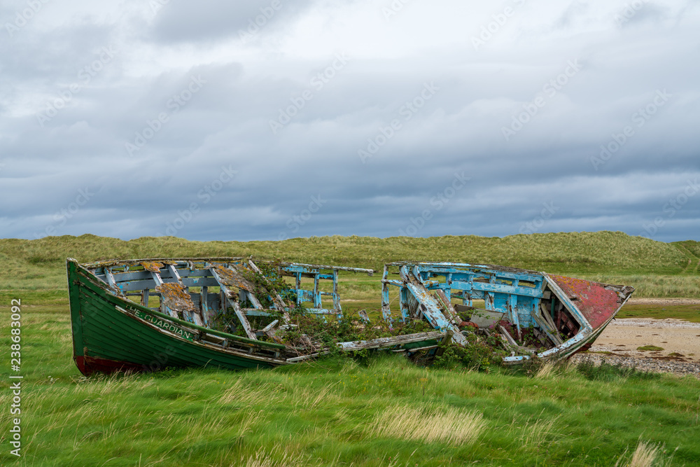 old fishing boat