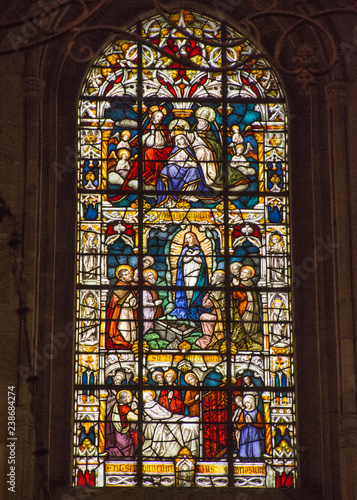 Stained Glass  Braga  Portugal