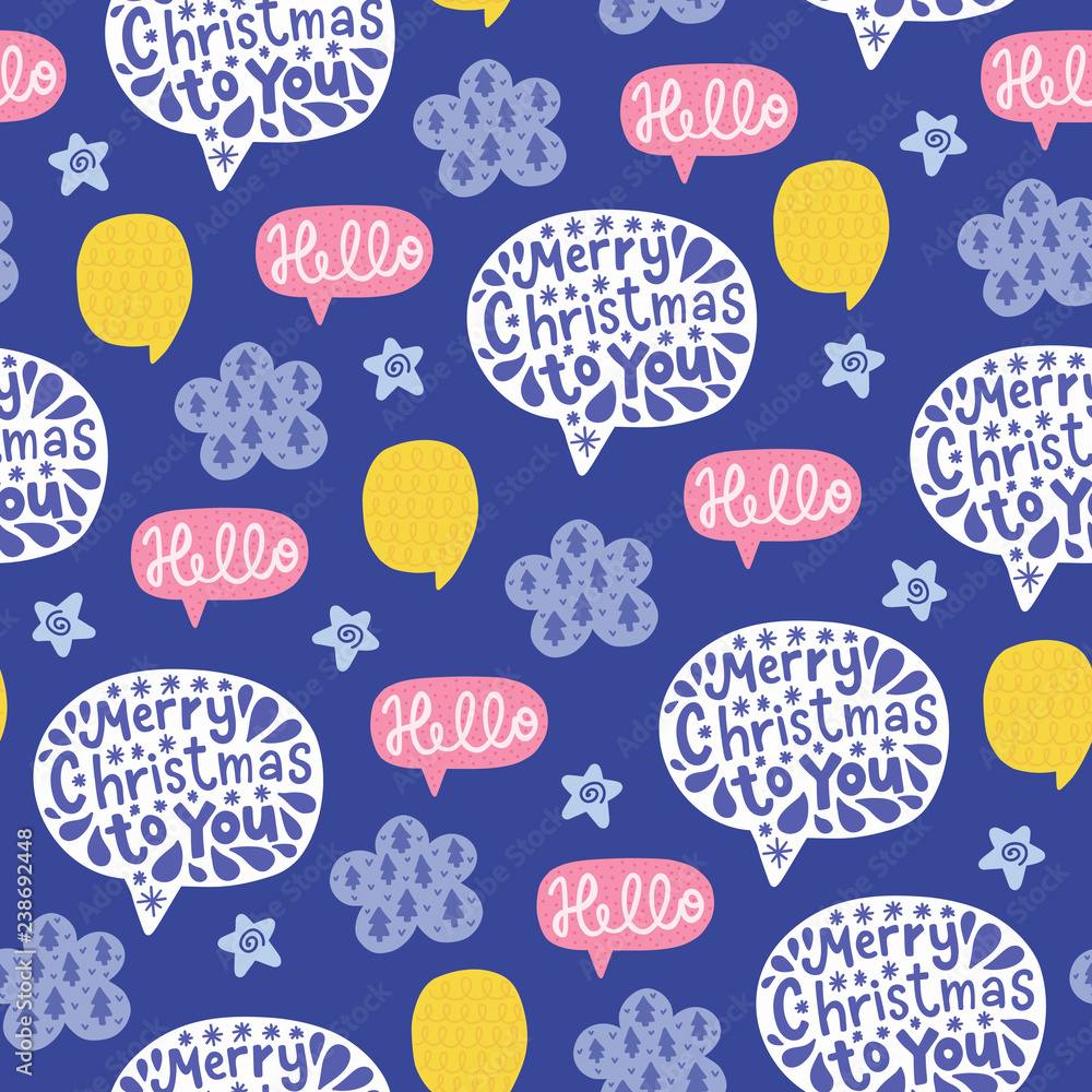Seamless Christmas pattern Seamless Christmas pattern