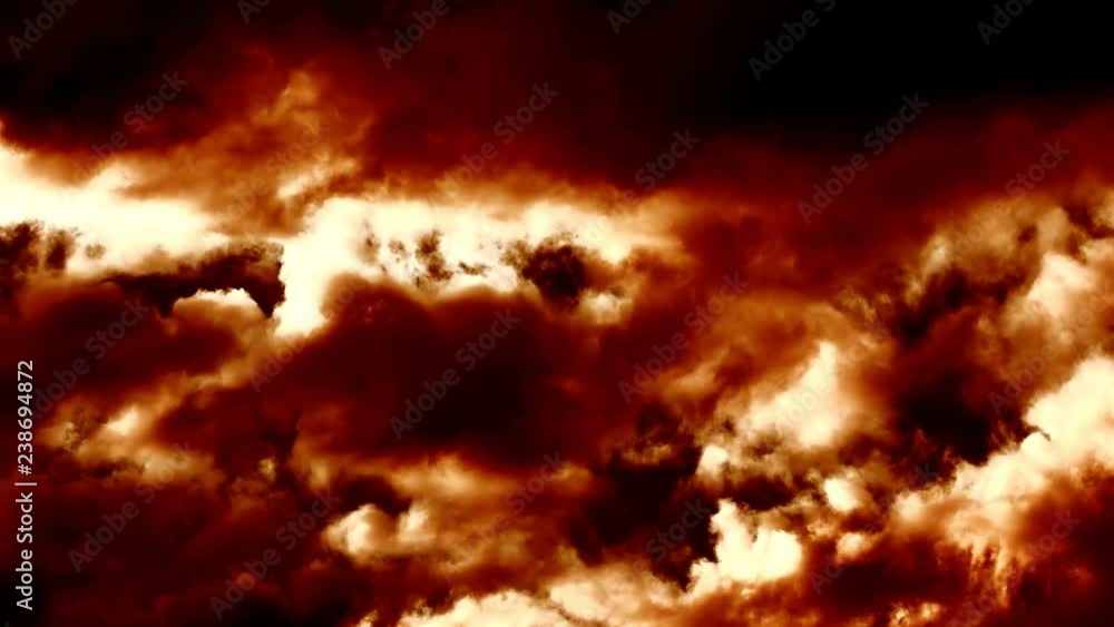 Burning Fire Clouds like Hell Burning Fire Clouds like Hell