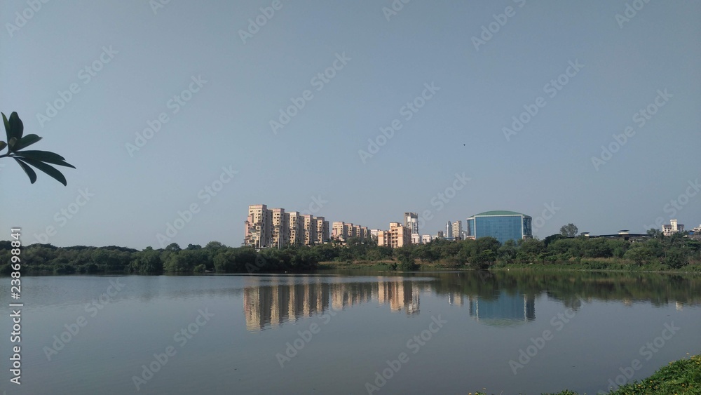 Buildings Lake