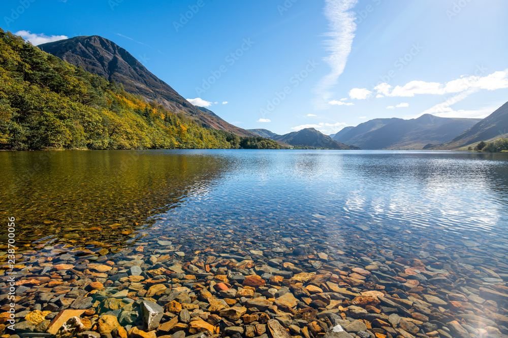 Crummock Water during early autumn