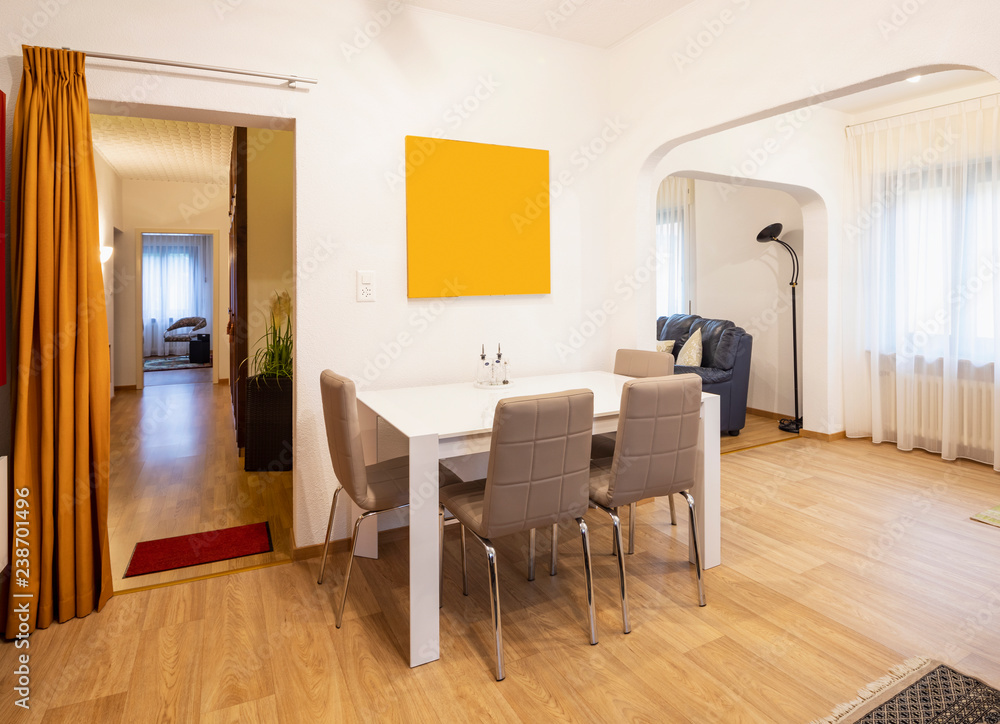 Entry with table, chairs and armchair Entry with table, chairs and armchair
