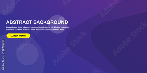 abstract background with soft gradient color and rounded triangle for website header or landing page