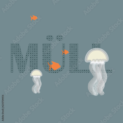 Mikroplastik Müll