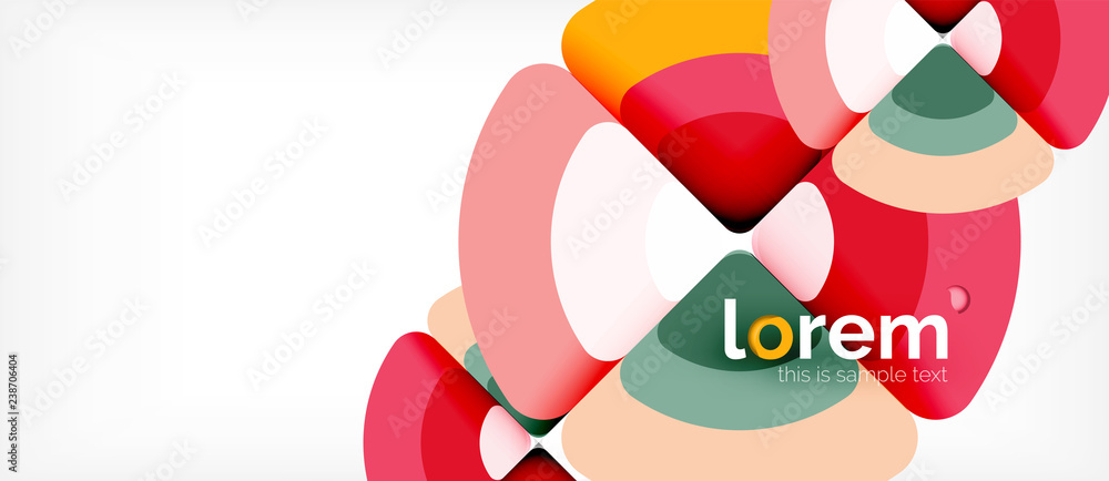 Circles and triangles geometric abstract background. Trendy abstract layout template for business or technology presentation or web brochure cover, wallpaper Circles and triangles geometric abstract background. Trendy abstract layout template for business or technology presentation or web brochure cover, wallpaper