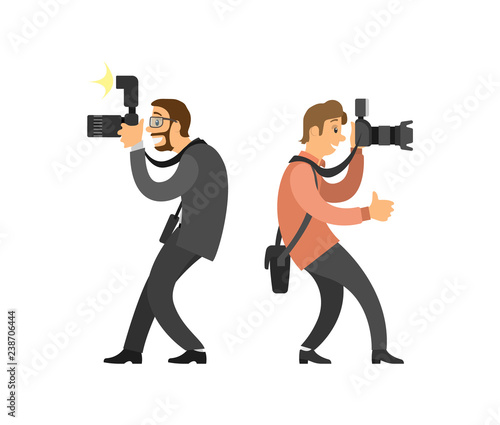 Freelancer Photographer Paparazzi, Digital Cameras