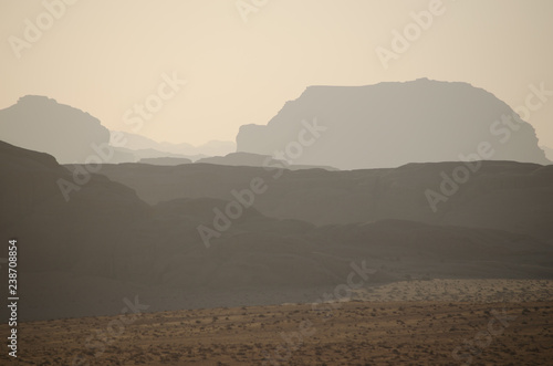 Wüste Wadi Rum, Jordanien