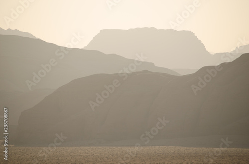 W  ste Wadi Rum  Jordanien