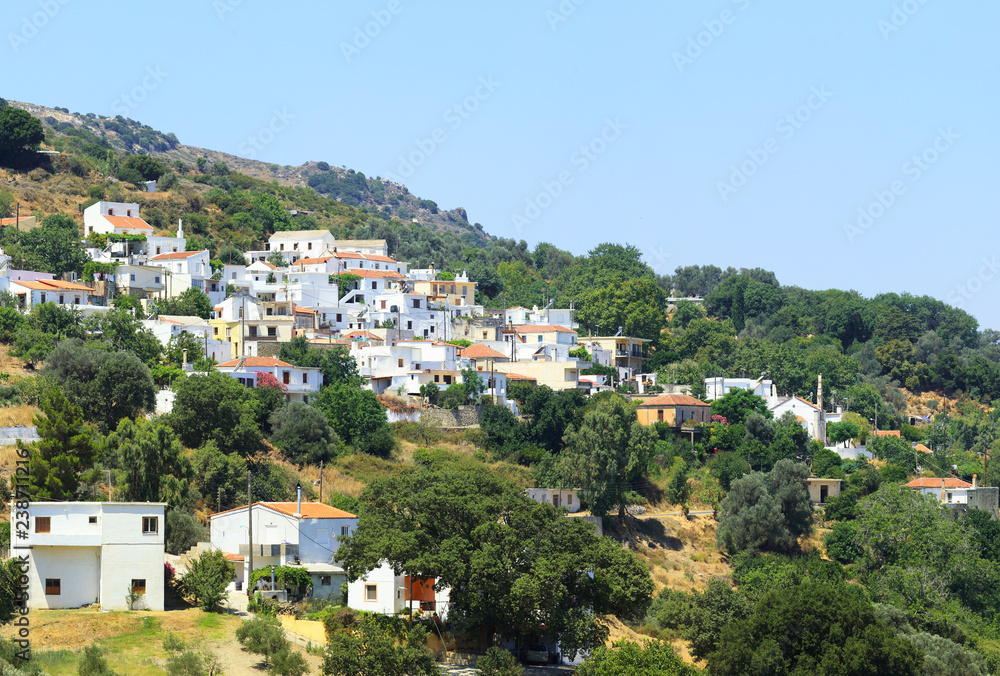 Naklejka premium Apostoli village detail