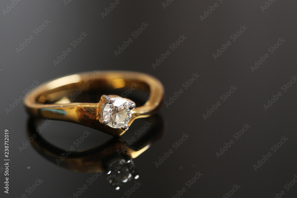 diamond on gold ring,Wedding ring diamond on gold ring,Wedding ring