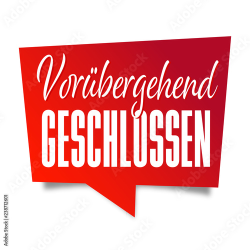 Vorübergehend geschlossen