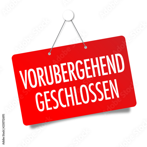 Vorübergehend geschlossen