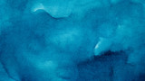 Blue azure abstract watercolor background for textures backgrounds and web banners design