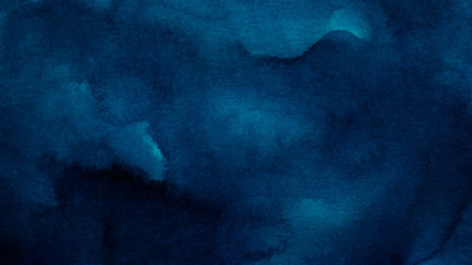 Blue azure abstract watercolor background for textures backgrounds and web banners design