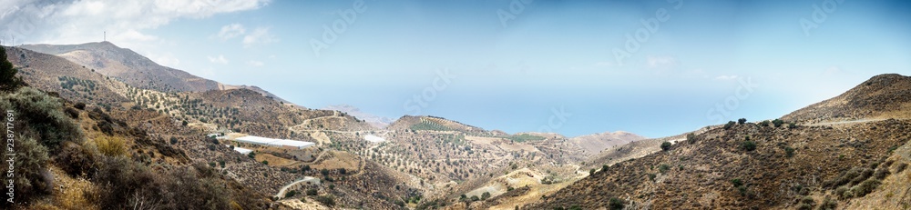 Panoramic view of landscape