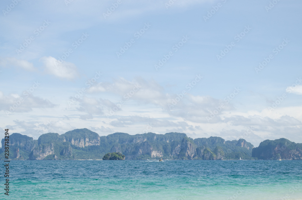 Fototapeta premium island in the sea