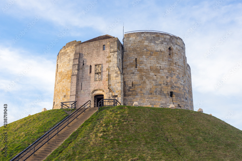 Cliffords Tower in York Cliffords Tower in York