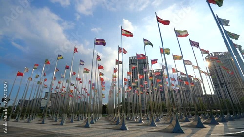  flags of the world photo