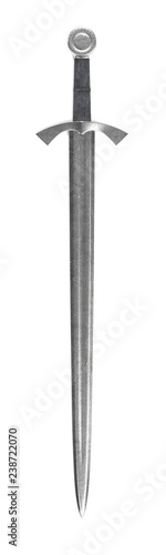 Bilde på lerret Realistic 3d Render of Viking Sword