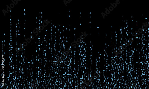 Binary code cyber monday sale background.