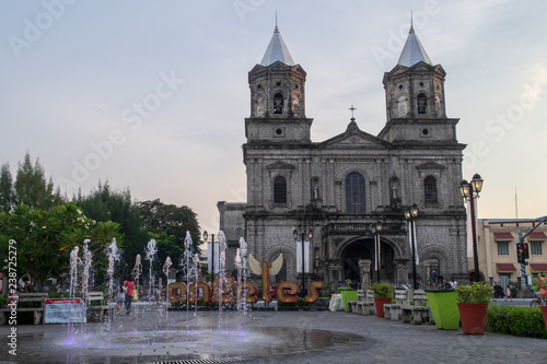 Holy Rosary Parish Church in Angeles, Pampanga, the Philippines photo