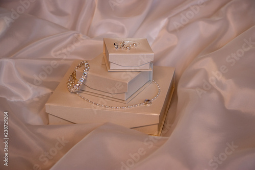 wedding rings in a box