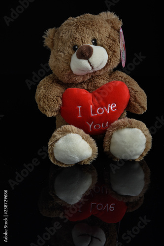 teddy bear with heart