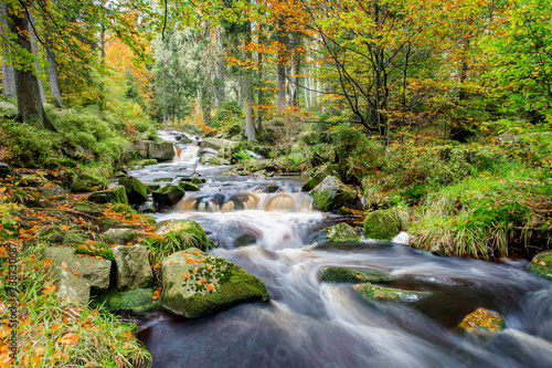 The River Bode in the Harz Mountains photo