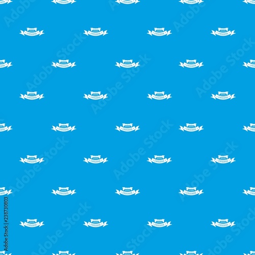 Power gyro scooter pattern vector seamless blue repeat for any use
