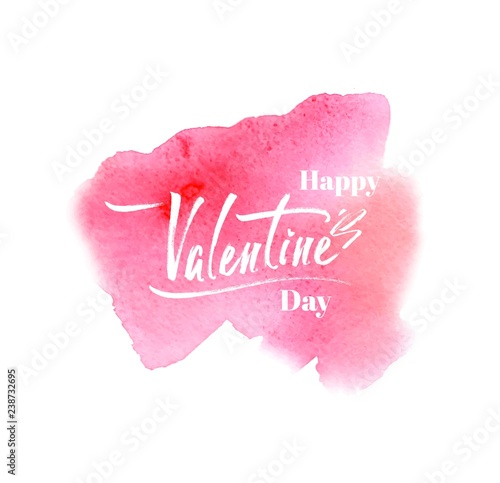 Happy Valentines Day vector card design