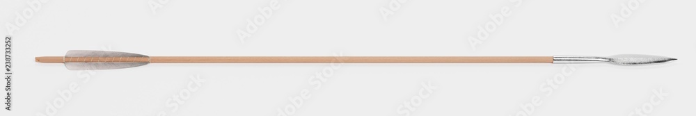 Realistic 3D Render of Viking Arrow Realistic 3D Render of Viking Arrow
