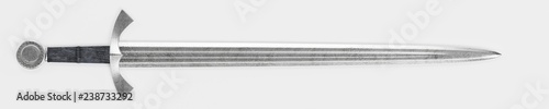 Canvastavla Realistic 3d Render of Viking Sword