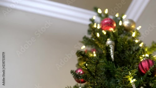 Holiday Christmas Tree in 4K