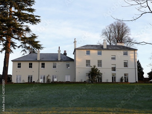 Goldington’s, Church End, Sarratt, Hertfordshire. Location for the first wedding reception in the British romantic comedy Four Weddings and a Funeral.