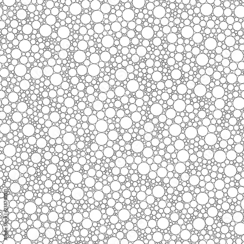 Abstract pattern for coloring book.