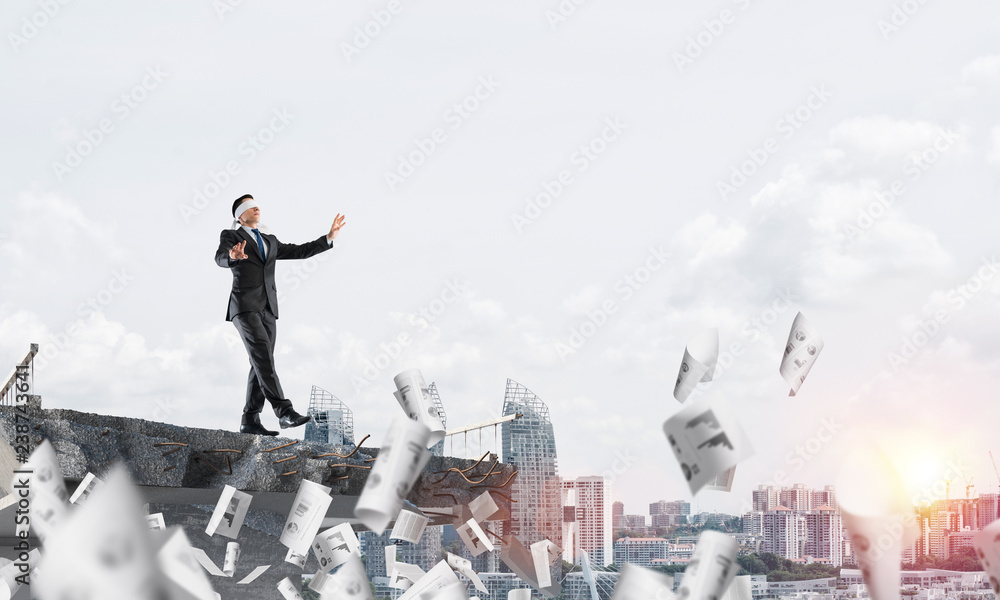 Concept of hidden risks and dangers. Concept of hidden risks and dangers.