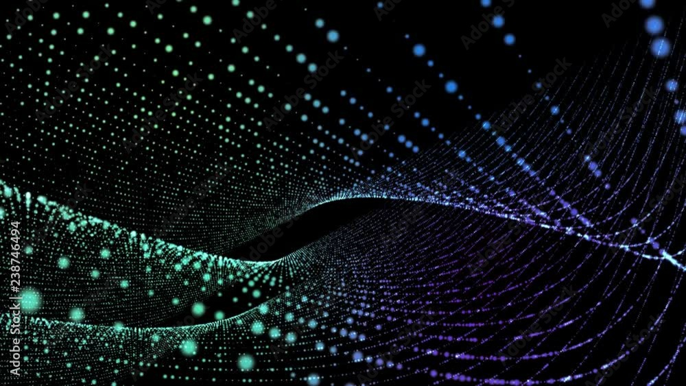 Background particle movement. Pattern glow particles on black background. Motion abstract points. 4k video. Background particle movement. Pattern glow particles on black background. Motion abstract points. 4k video.