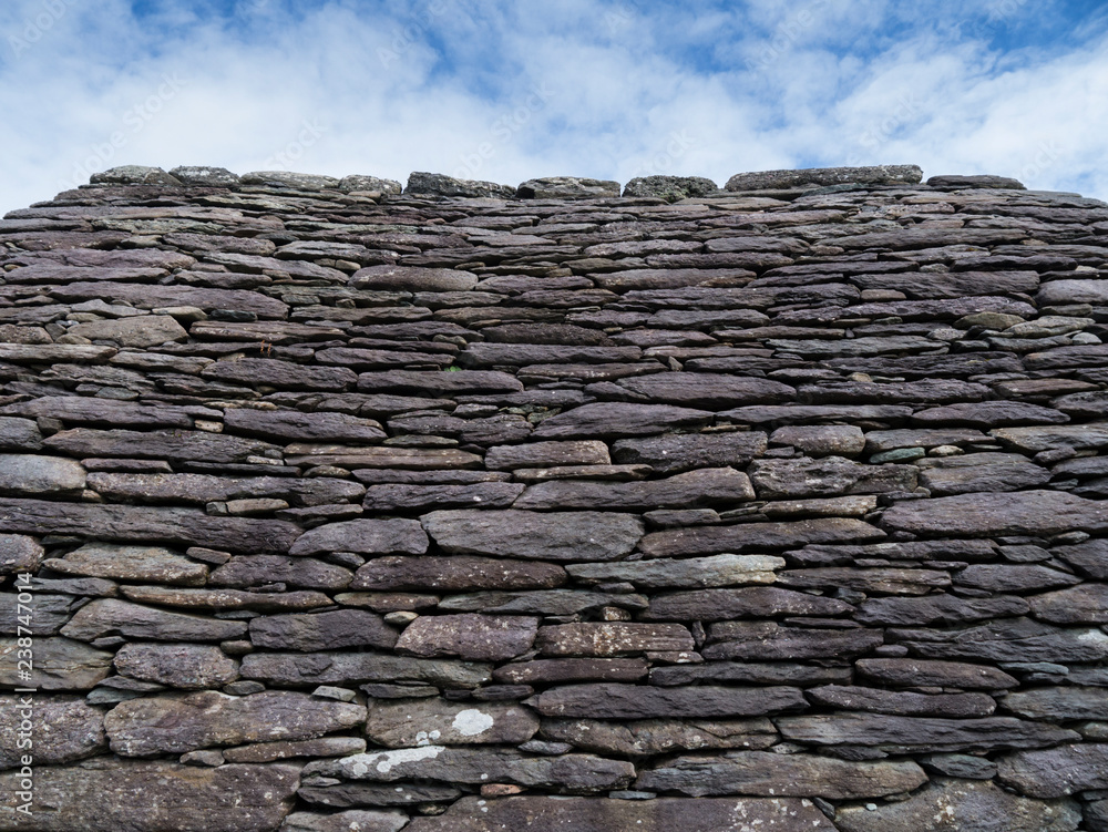ancient drystone wall