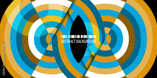 Geometric colorful abstract background