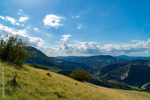 Lungo il sentiero 201 da val d'abisso al Monte Nerone