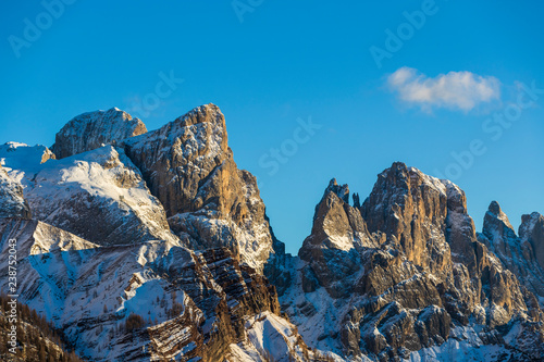 The Pale of San Martino in the Dolomites