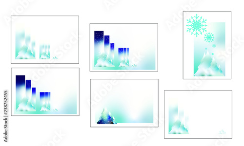 grafica  con soggetto l'inverno