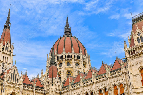 Canvas Print Parliament Building, Budapest, Hungary