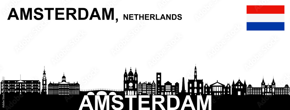 Amsterdam Silhouette