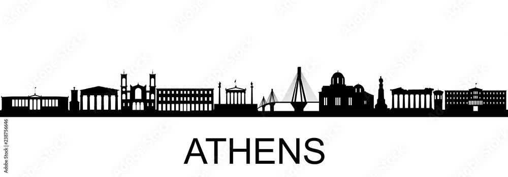 Athen Silhouette