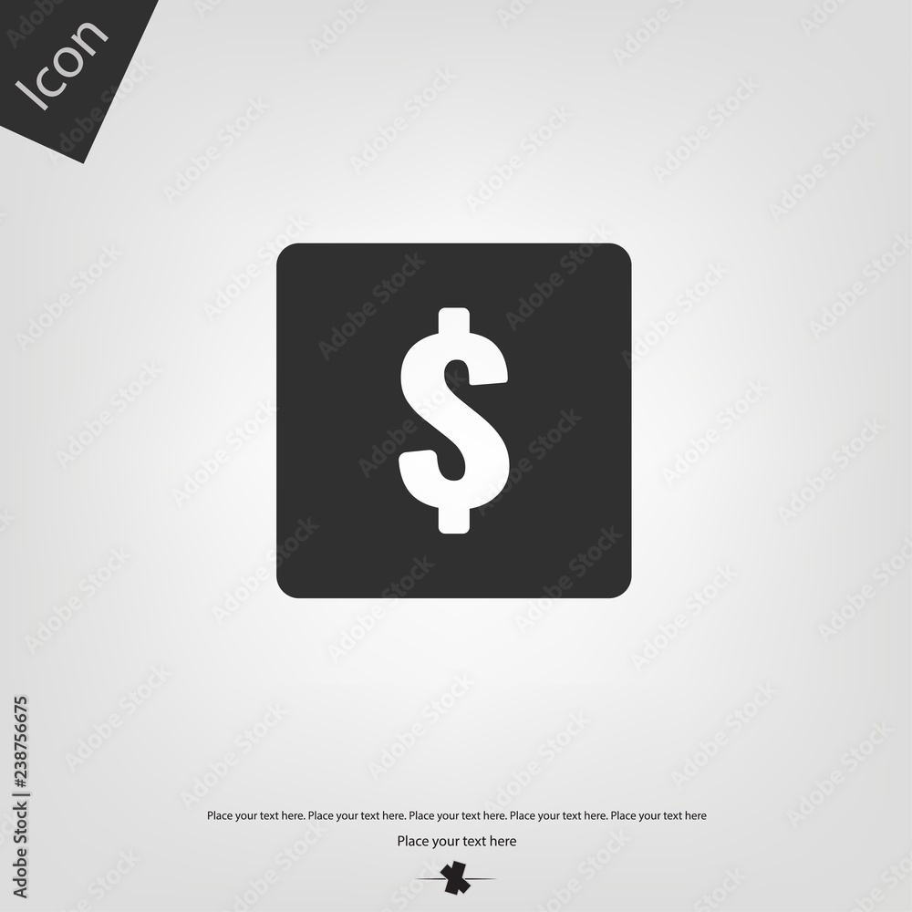 Money coin icon Money coin icon