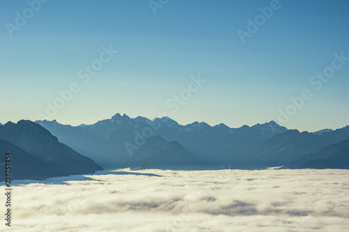 Das Allgäu oberhalb des Nebelmeers - Obheiter im Allgäu