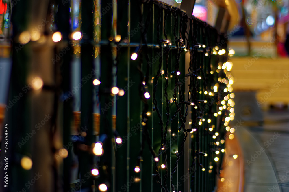 beautiful Christmas garlands and toys beautiful Christmas garlands and toys